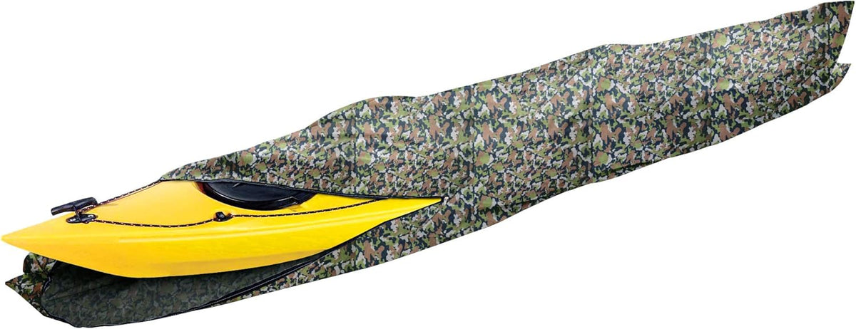 10ft Water Proof Heavy Duty Kayak Cover, Camo Pack of 2 T492