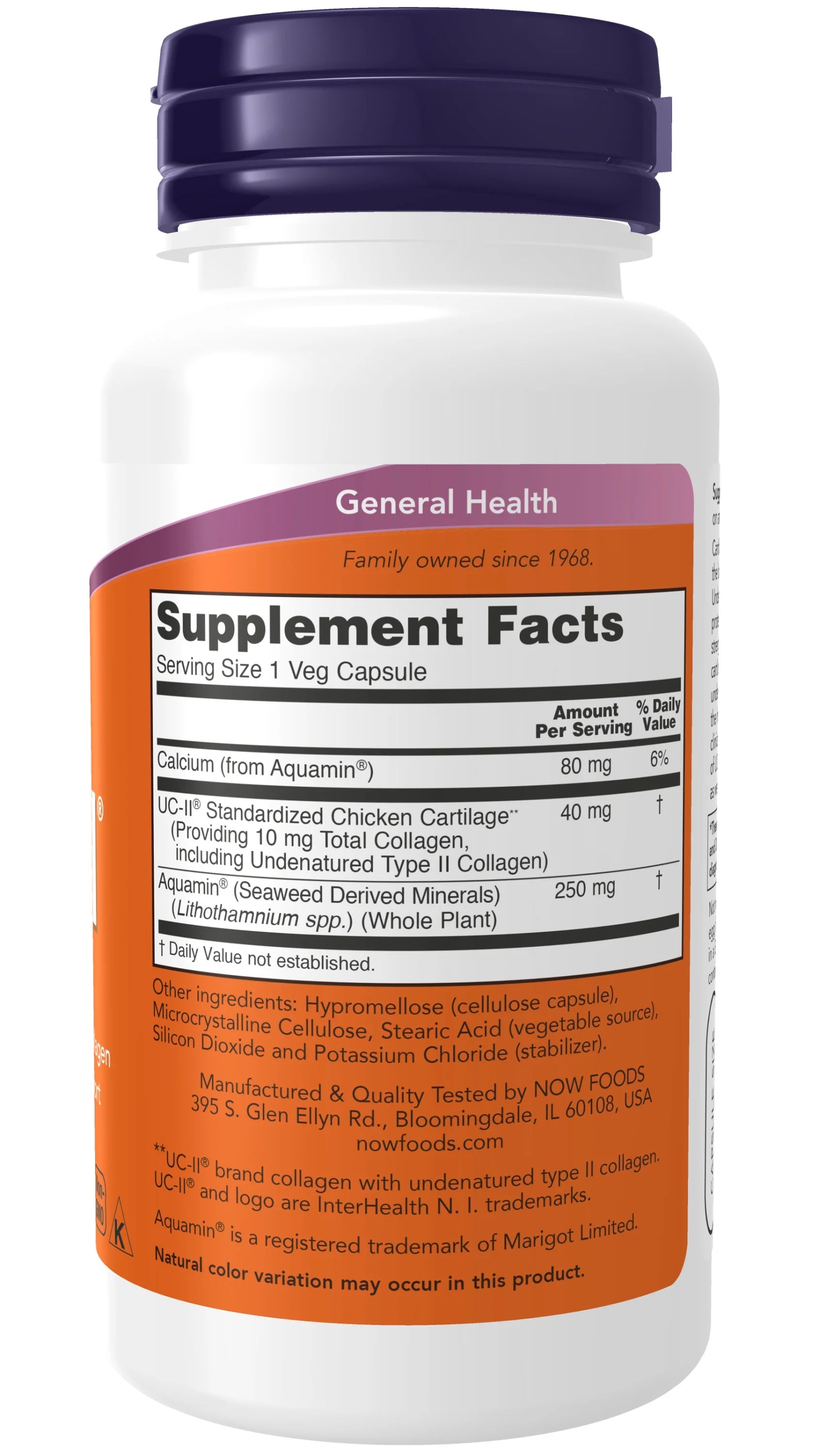 120 Veg Capsules Type II Collagen L954