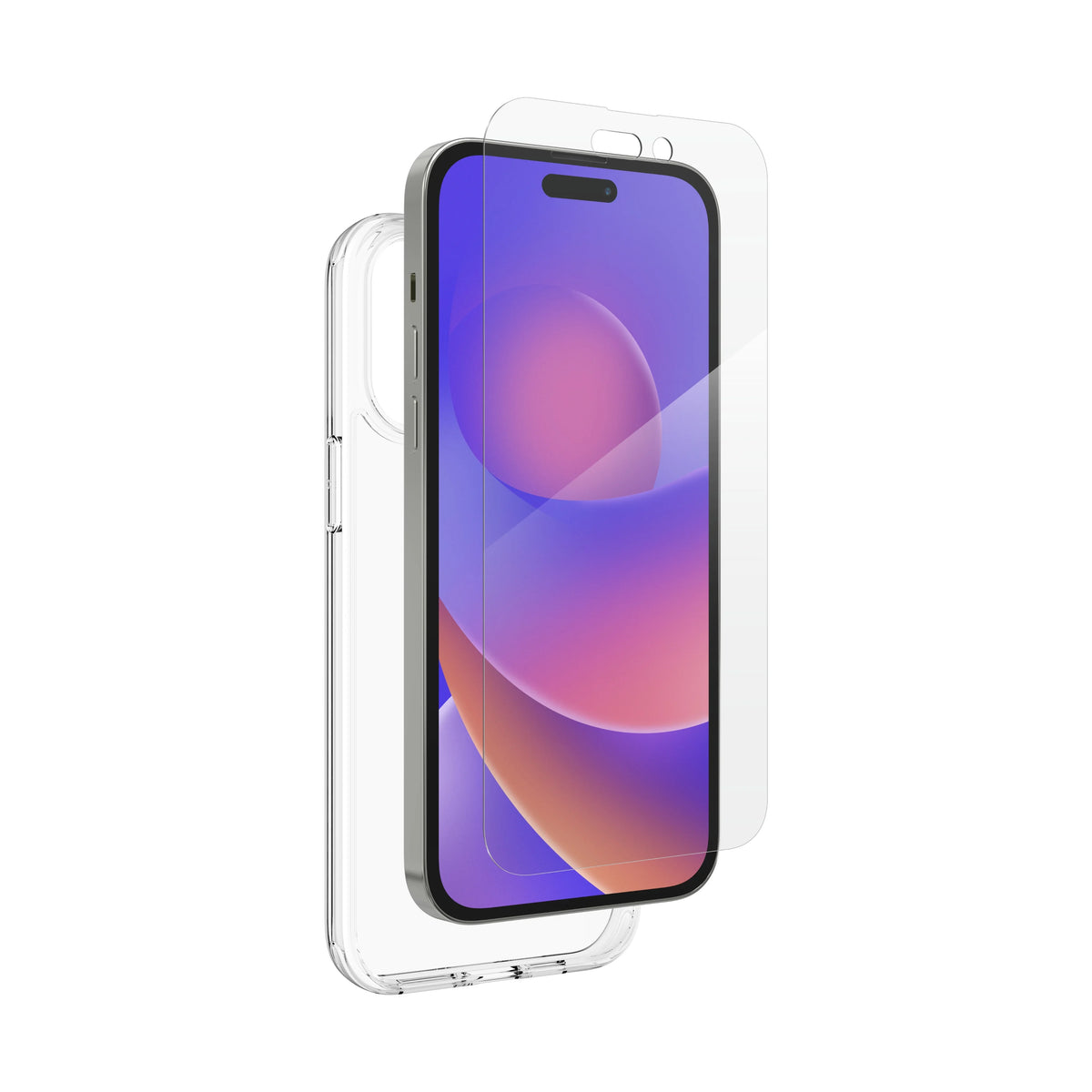 Clear Case and Screen Protector Bundle for Apple iPhone 14 Pro Max P122