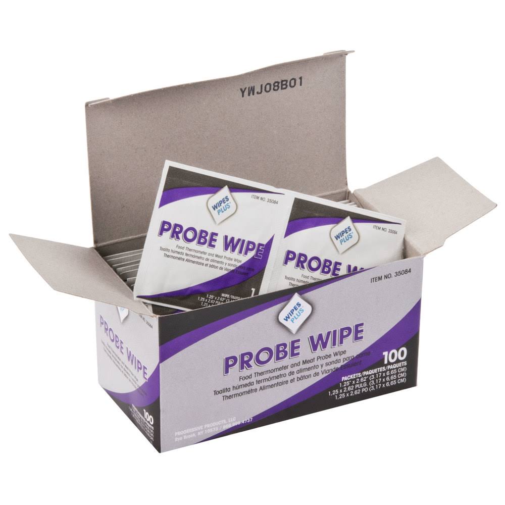 Probe Wipe Sachet Sanitizing Wipes - 10/Case S849