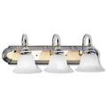 Chrome & Polished Brass Bath Light A995