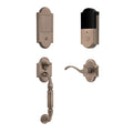 Estate Canterbury Dummy Handleset for Left Handed Doors Distressed Antique Nickel K4064