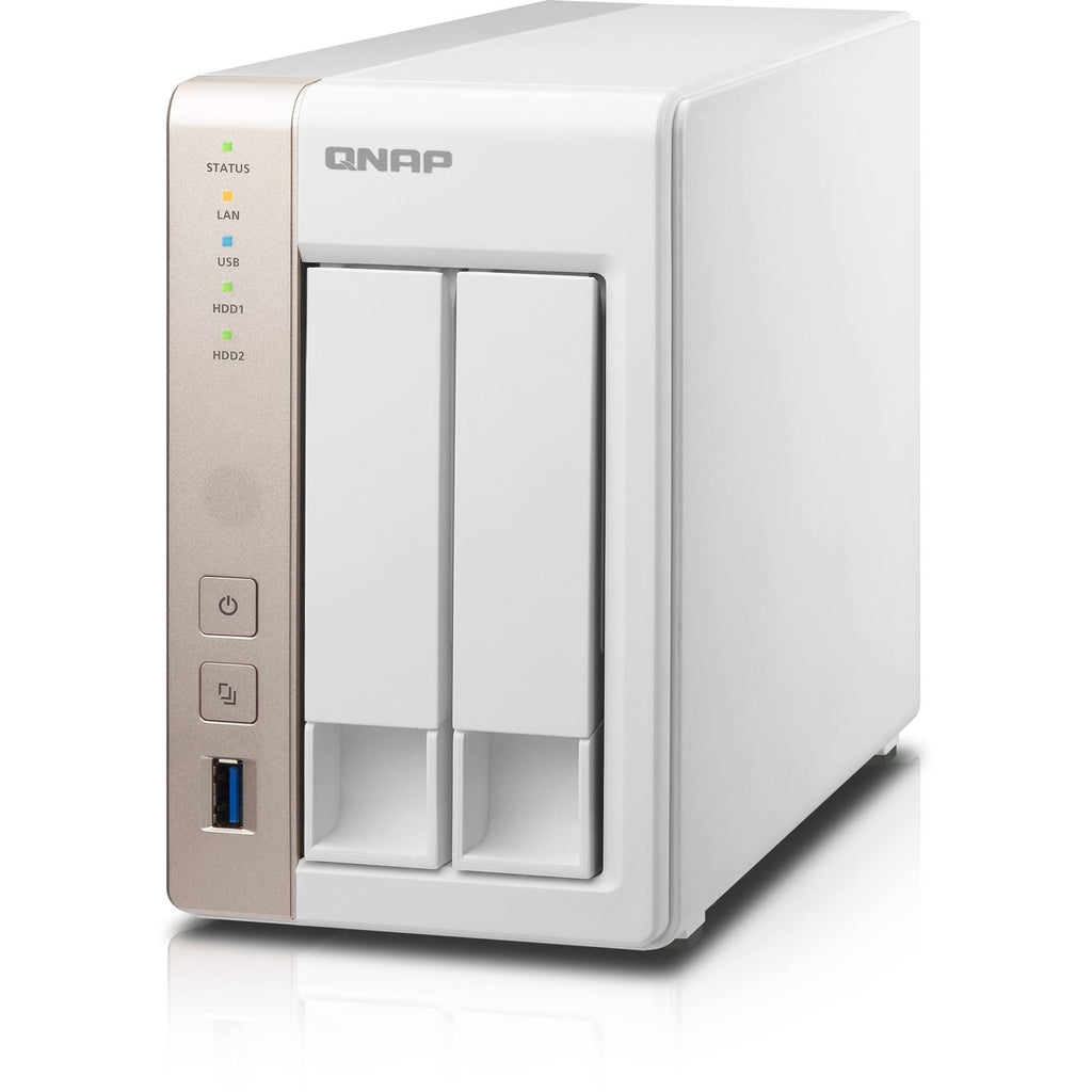 2Bay NAS Celeron Quad Core 2.0GHz 2GB DDR3L Sata U46811