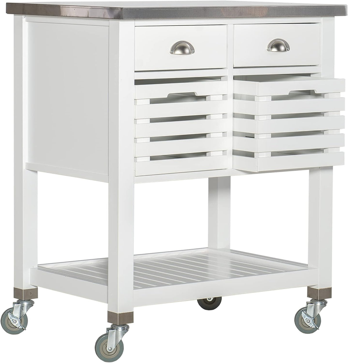White Kitchen Cart G108