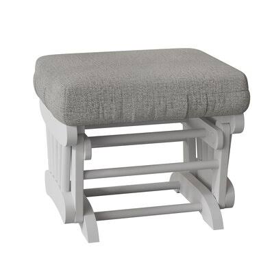Spa Blue Rectangle Ottoman T983