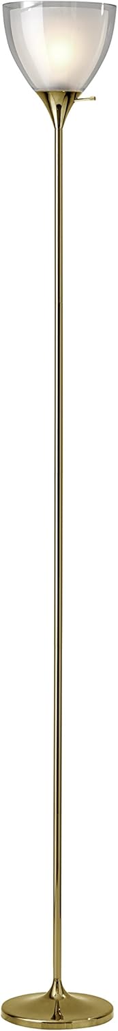 3-Arm Floor Lamp, Shiny Gold K398