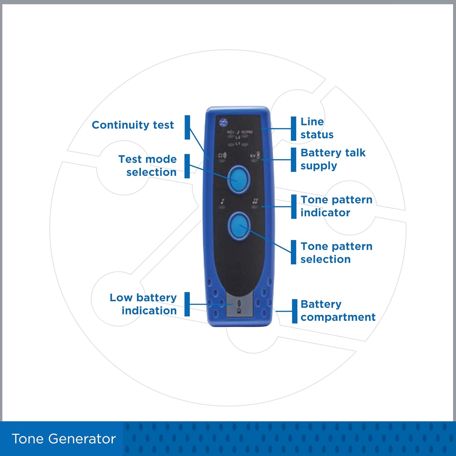 Tone Generator and Cable Tester Set Pack of 2 N8977