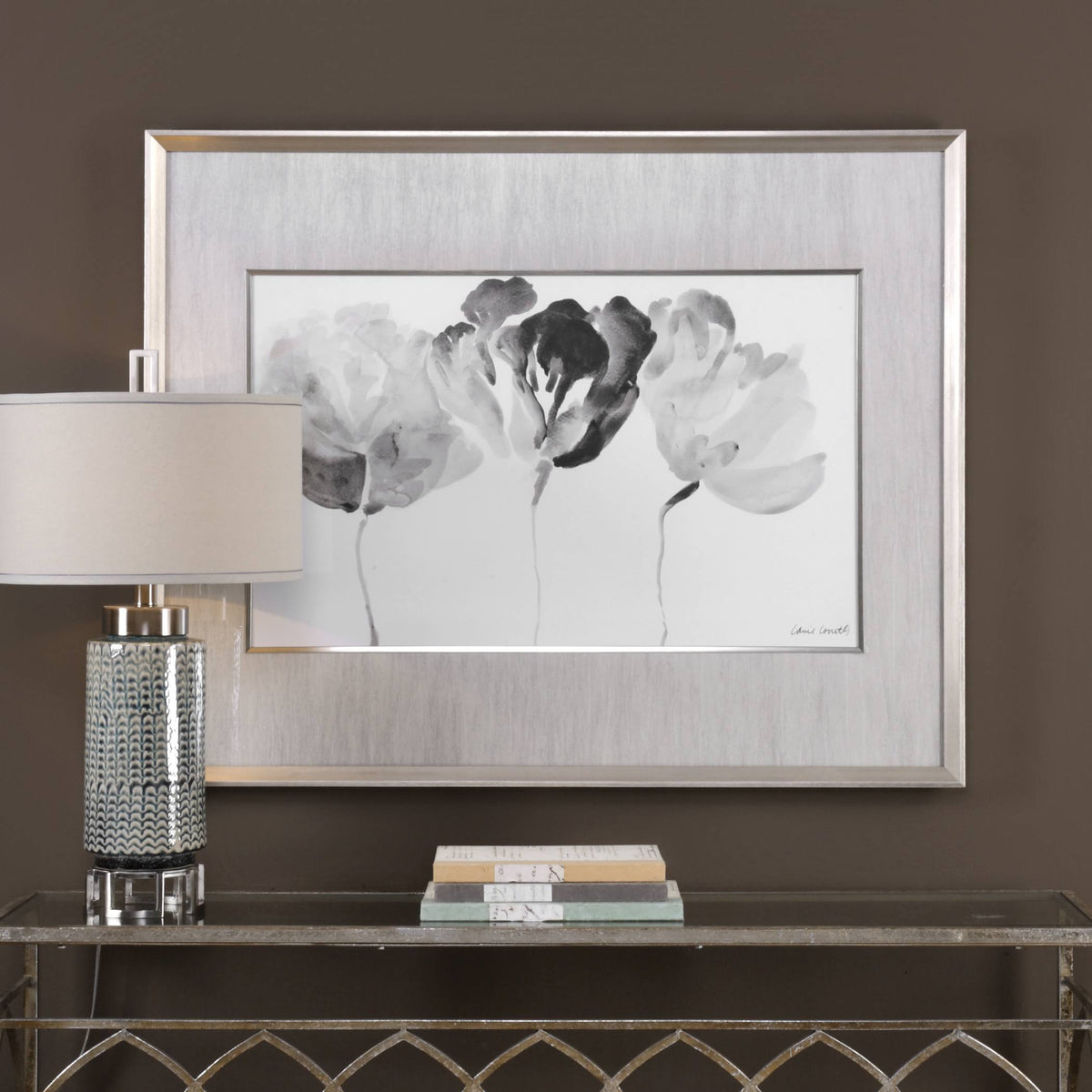 Trio in Light Floral Print Q980