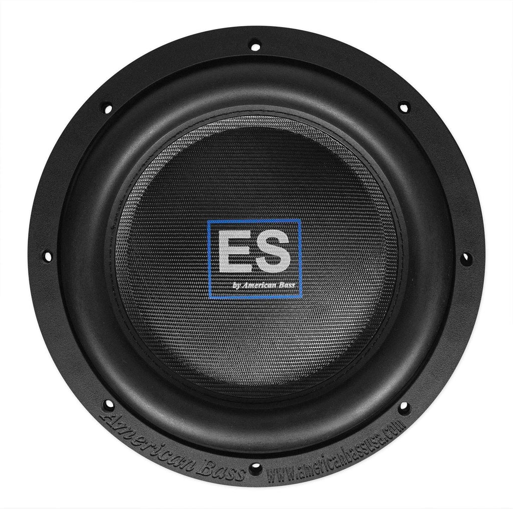 10 inch Shallow 1000 watts max 2.5 inch voice coil Black Subwoofer Z934