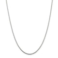 Sterling Silver 1.6mm Round Snake Chain F419234