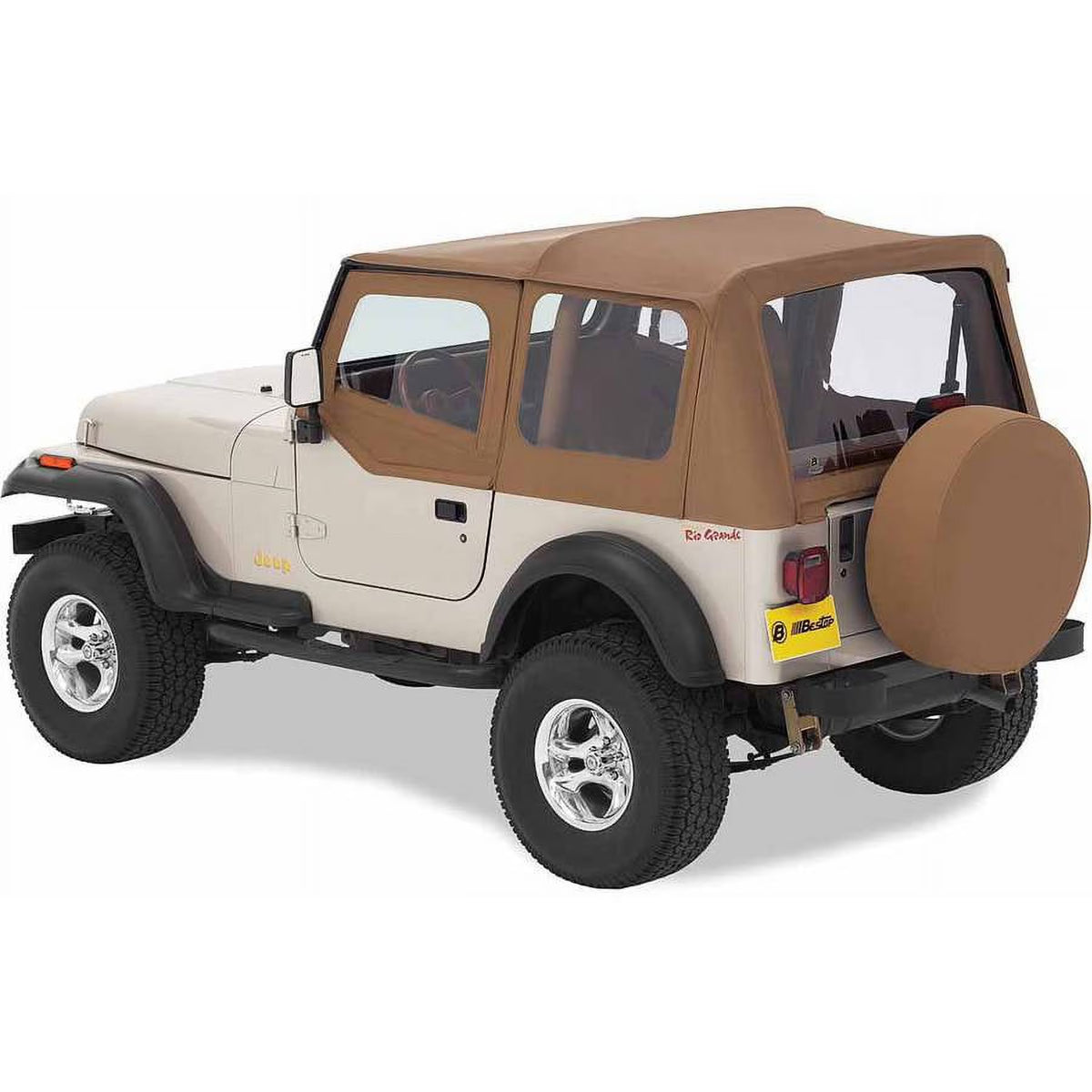 Fabric Top with Half-Door Skins and Tinted Windows L2116