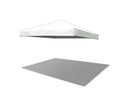10x10 White Polyethylene Replacement Tent Top D936