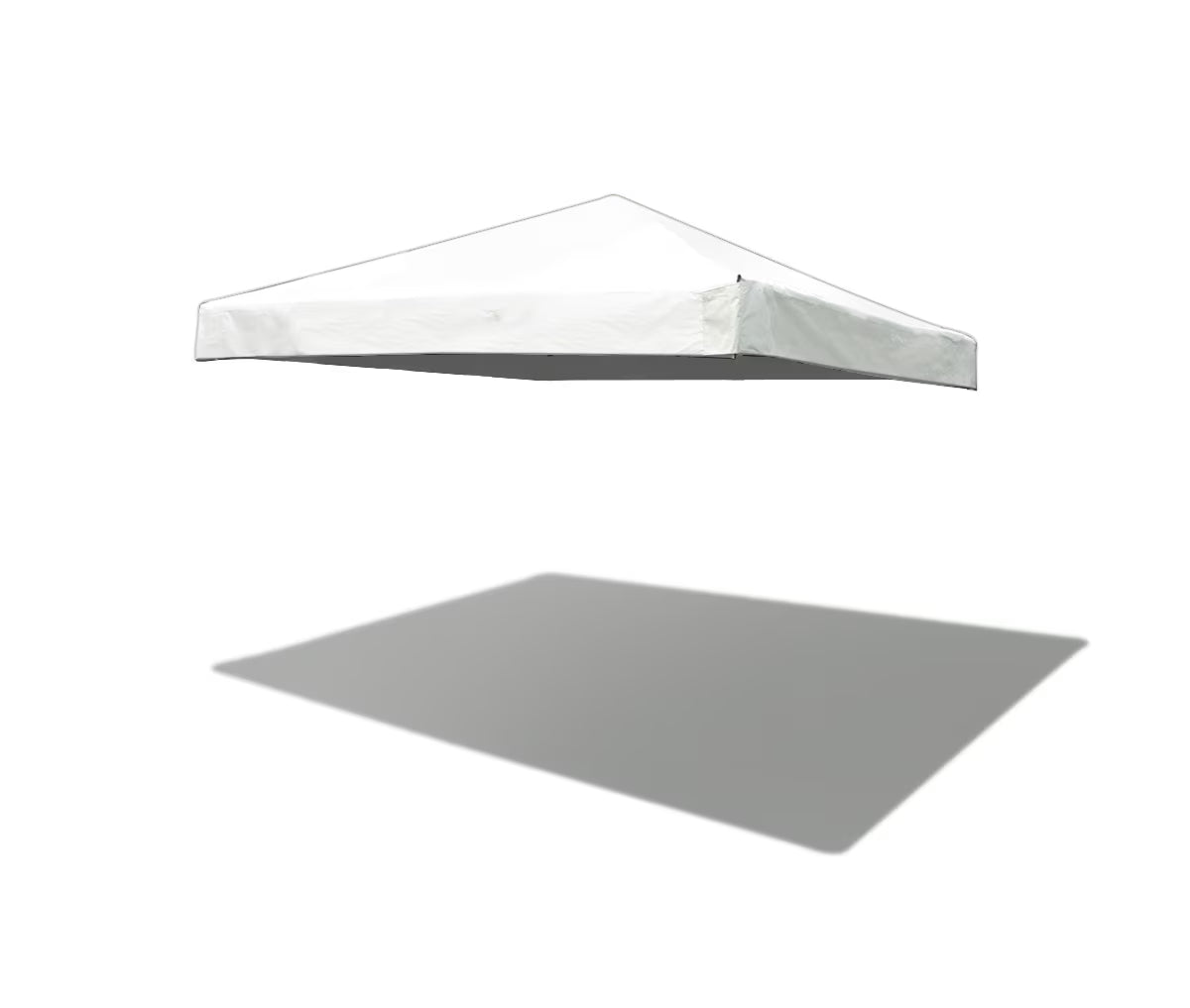 10x10 White Polyethylene Replacement Tent Top D936