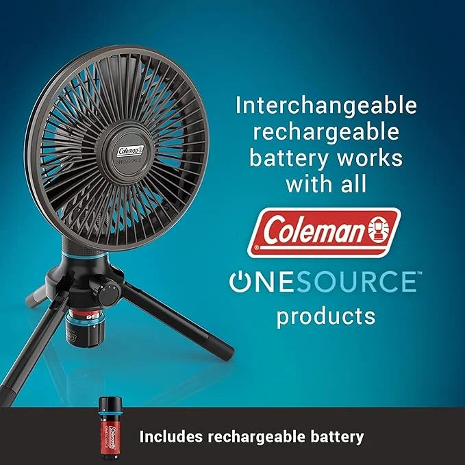 Black Multi-Speed Fan and Battery K446
