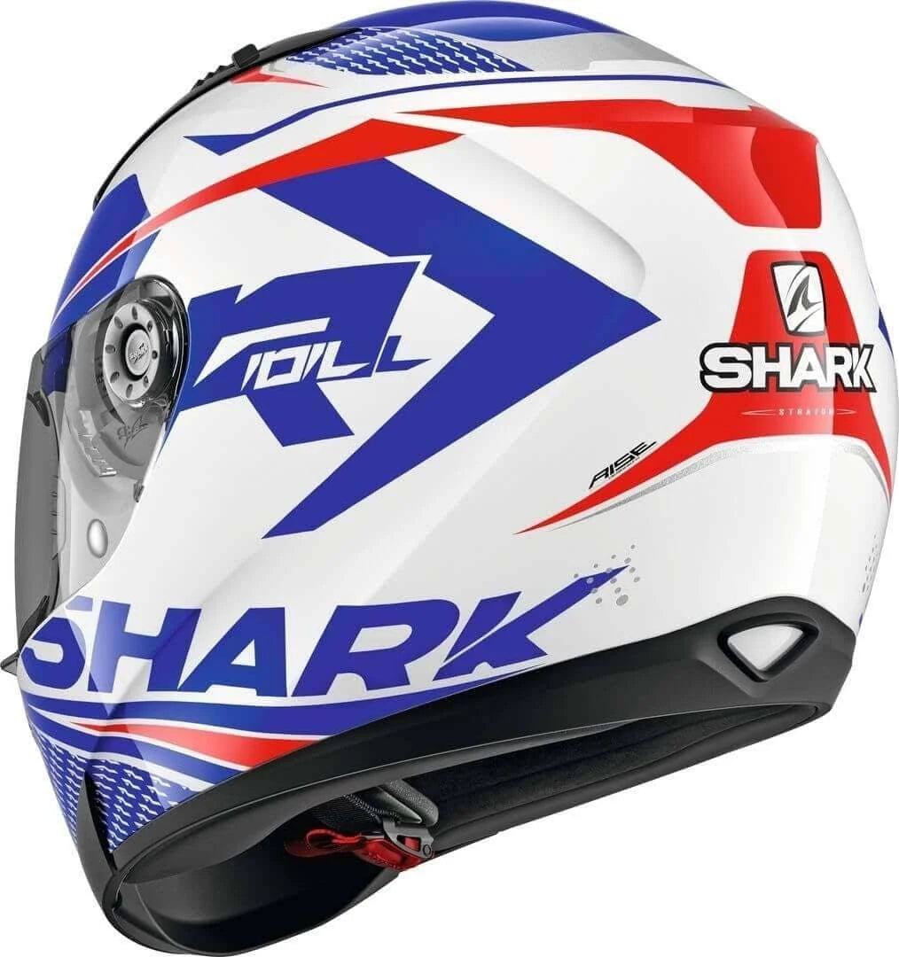 Black-White-Red Helmet S8839