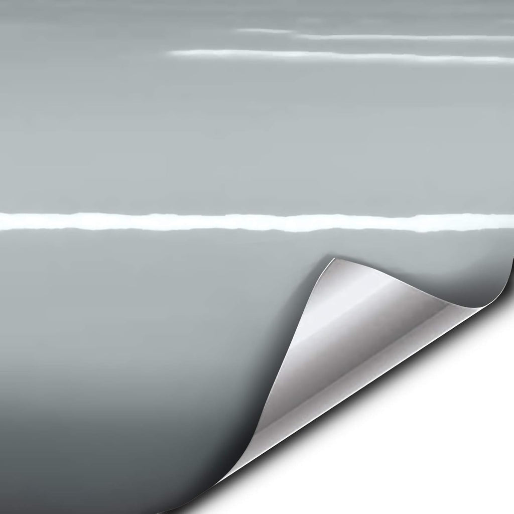 Gloss Elephant Grey Vinyl Car Wrap Film (10ft x 5ft) Pack of 2 O9830