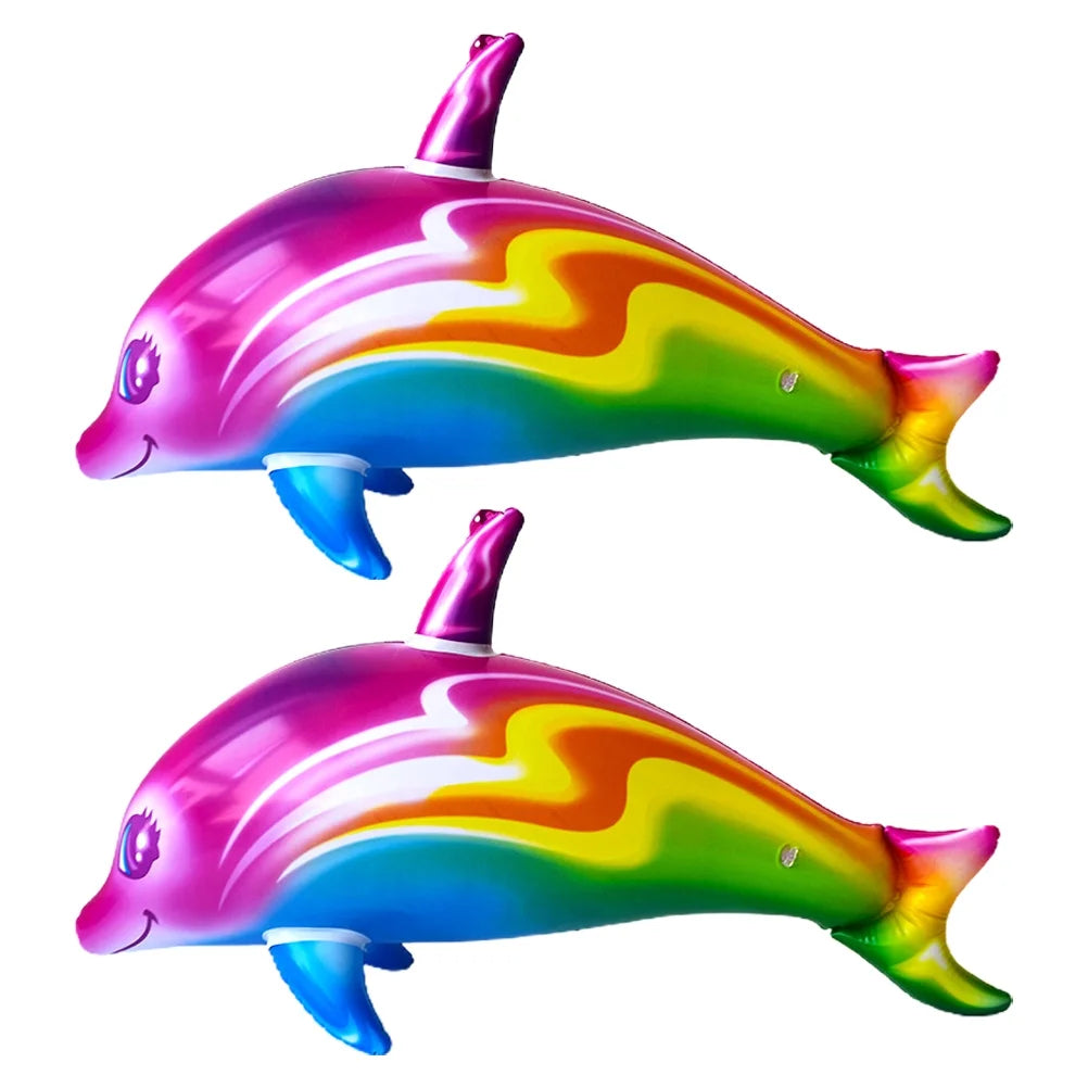 2pcs Inflatable Dolphin Toys P436
