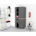 Graphite Grey Garage Cabinet Q74929