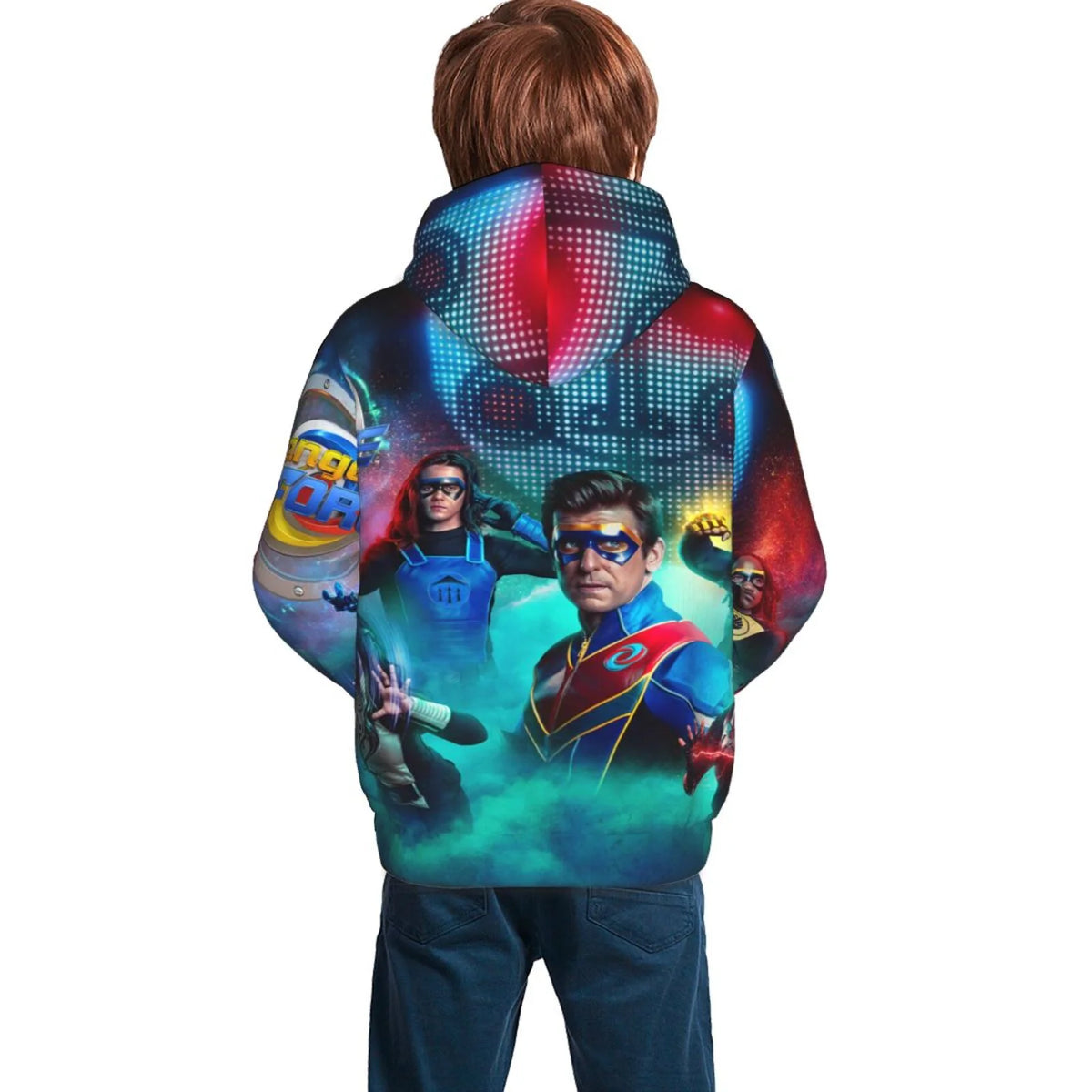 Youth Hooded Pullover Sweatshirt With Pocket R81174