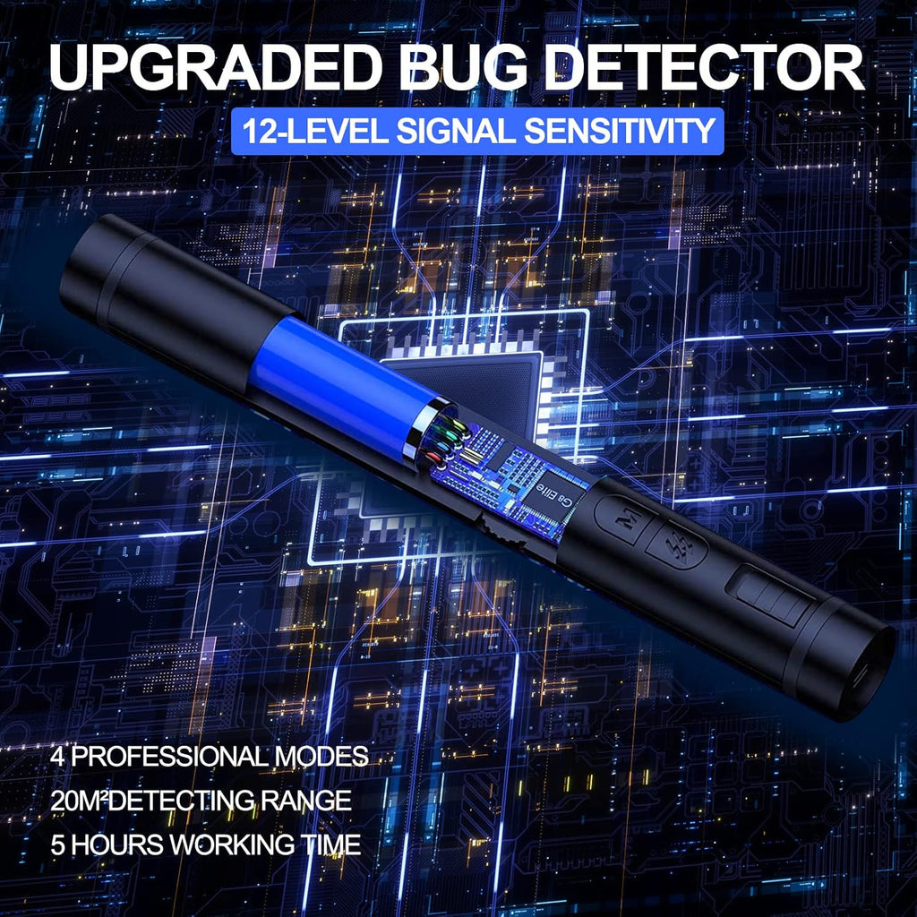 Pack of 2 RF Detector Bug Detector C424