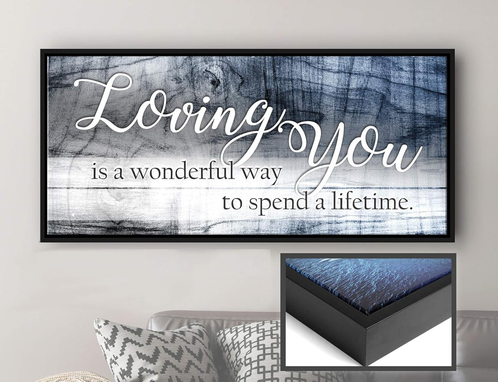 Brown Bronze Wood Framed Canvas Wall Decor Z17091