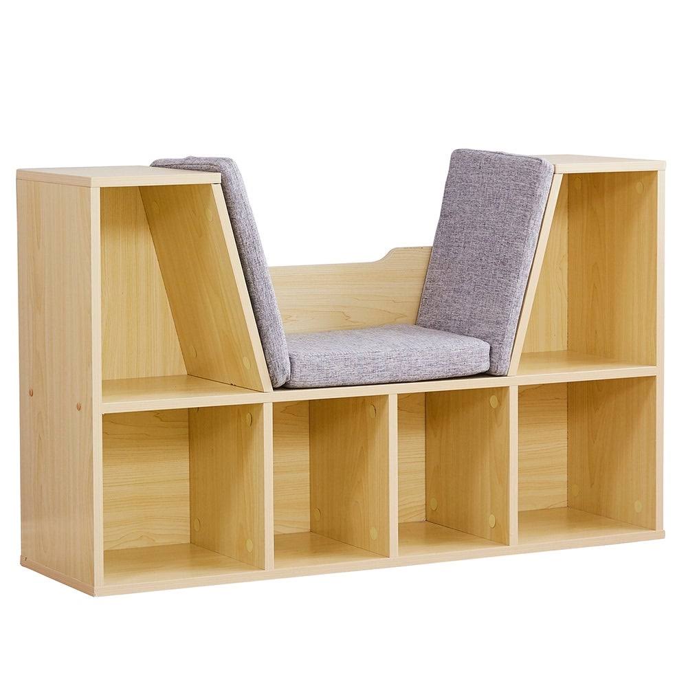6-Cubby Wood Bookcase G963