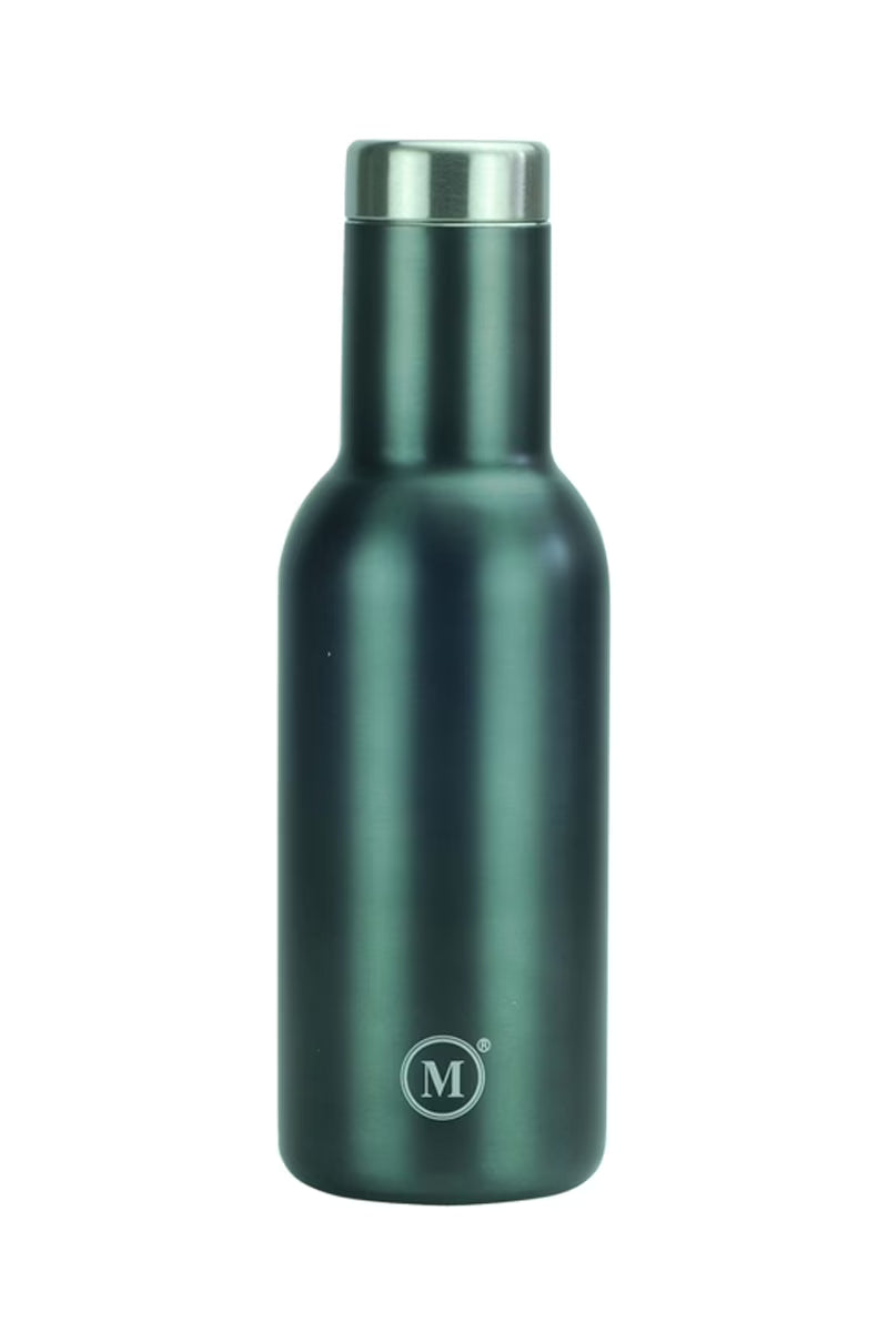 Gunmetal Stainless Steel Vacuum Insulated Water Bottle Set Of 2 600 ml M295