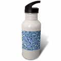 Ceramic Ice Blue 21 oz Sports Water Bottle V801
