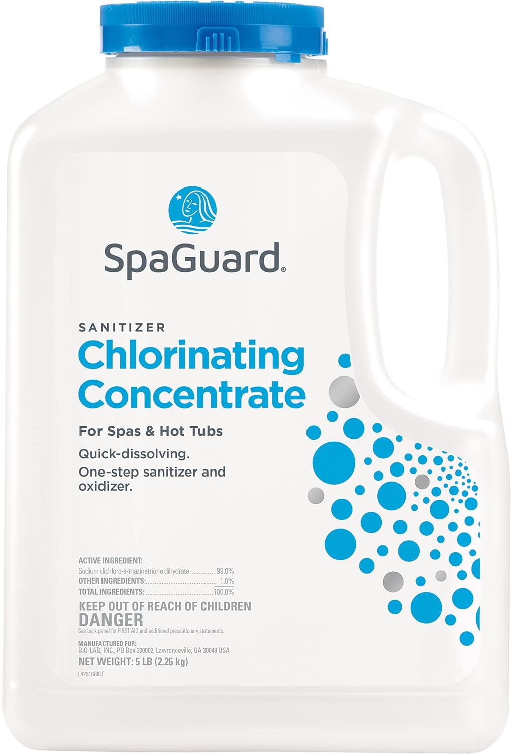 Spa Chlorine Concentrate 5lb Pack of 2 H598
