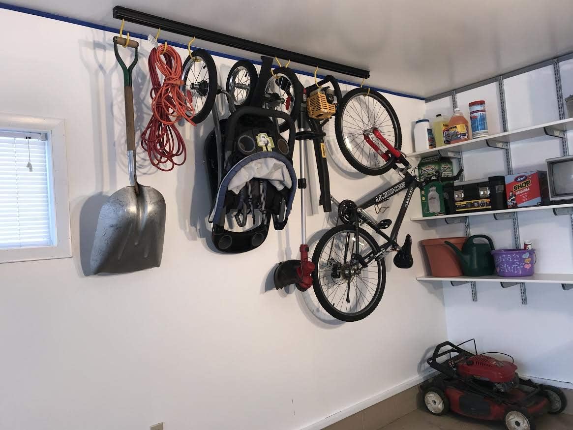 Adjustable Overhead Garage Ceiling Storage Rack Pack of 2 U47875